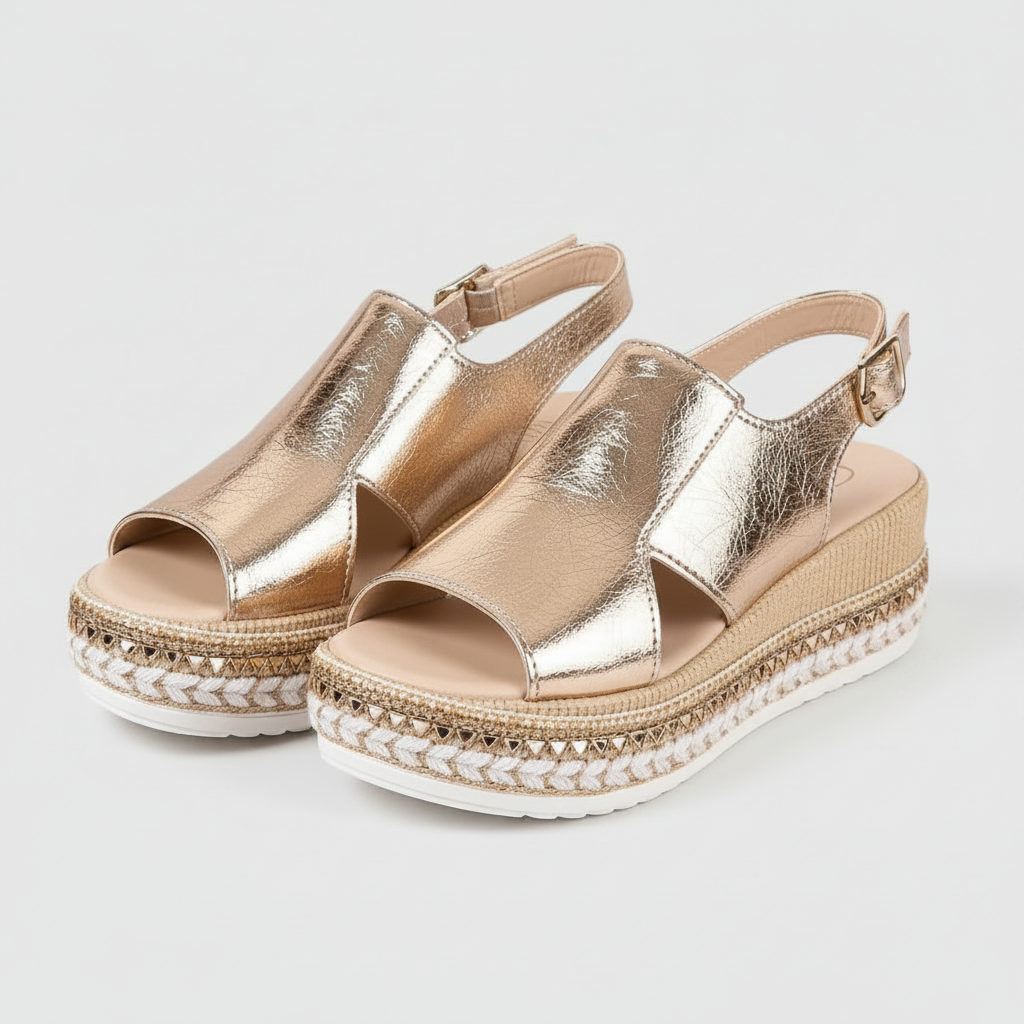 Veronica | Sandali Comfort (Oro)