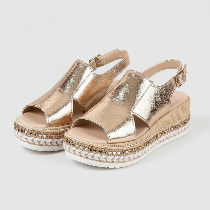 Veronica | Sandali Comfort (Oro)
