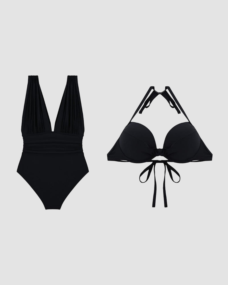 Karina | Costume da bagno con effetto controllo dell'addome V
