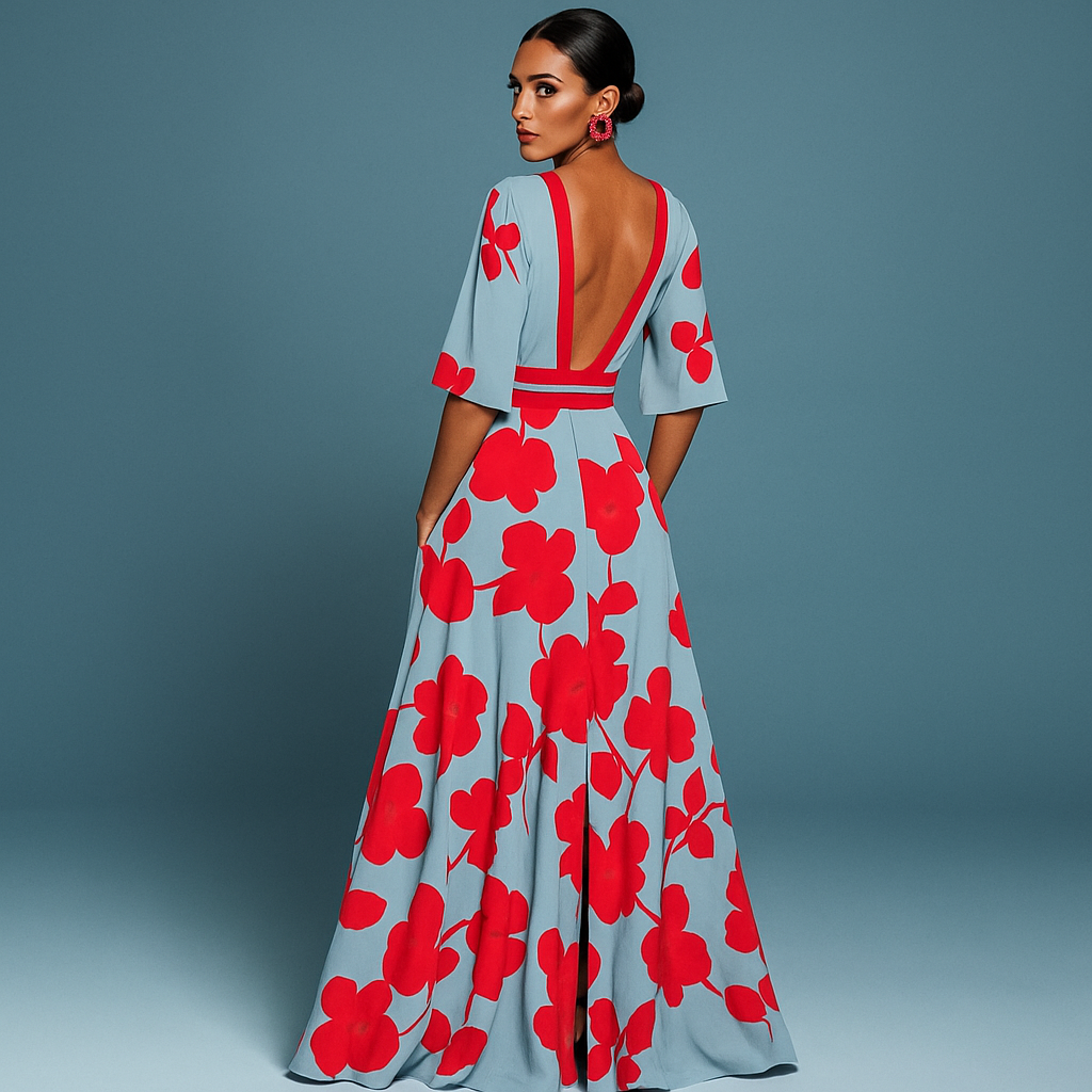Layla™ | Elegante Vestito in Viscosa