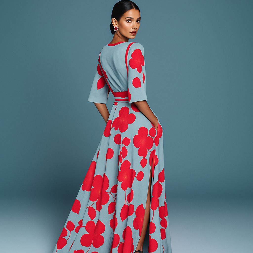 Layla™ | Elegante Vestito in Viscosa