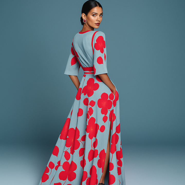 Layla™ | Elegante Vestito in Viscosa