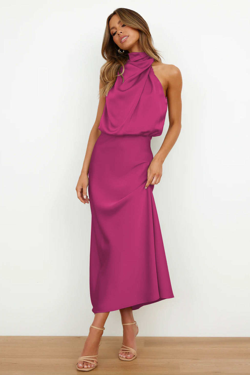 Violet™ | Draped Sahara Dress