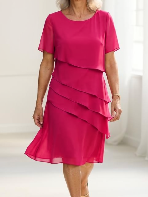 Linda | Elegante Abito con Volant