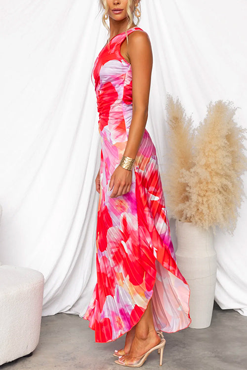 Adeline™ | Vestito da Sera Tropicale Vibrante