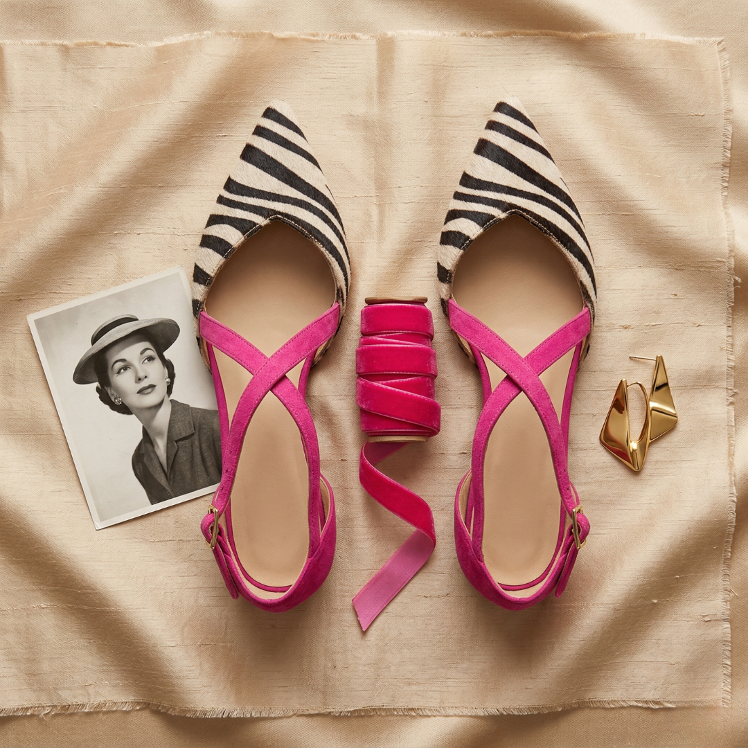 Fern - Ballerine Eleganti con Cinghie