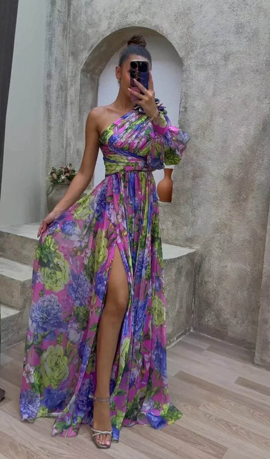 Evelyn™ | Drama Blossom Dress
