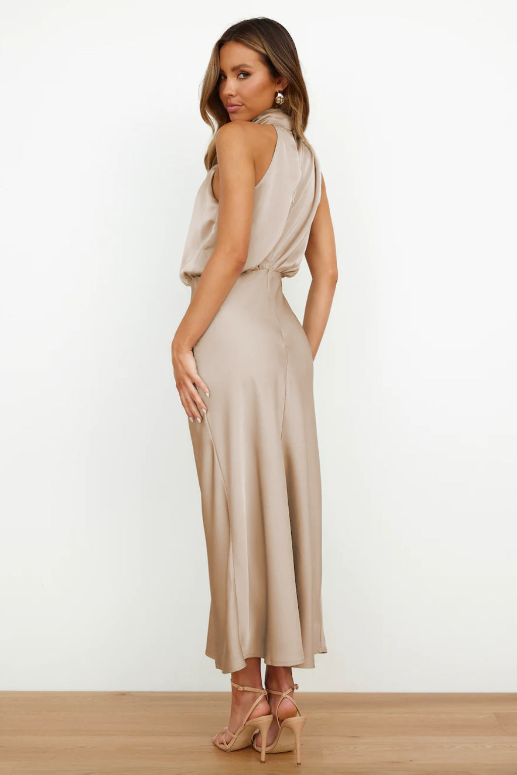 Violet™ | Draped Sahara Dress