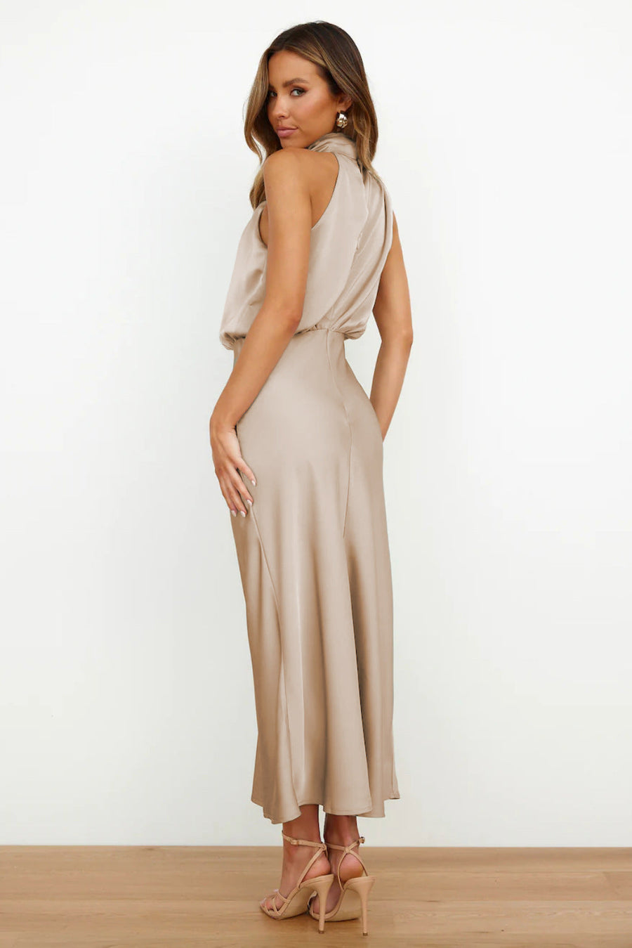 Violet™ | Draped Sahara Dress