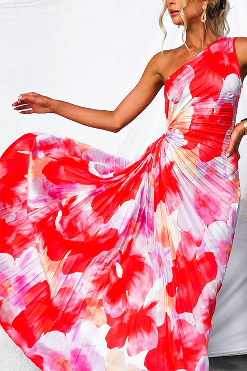Adeline™ | Vestito da Sera Tropicale Vibrante