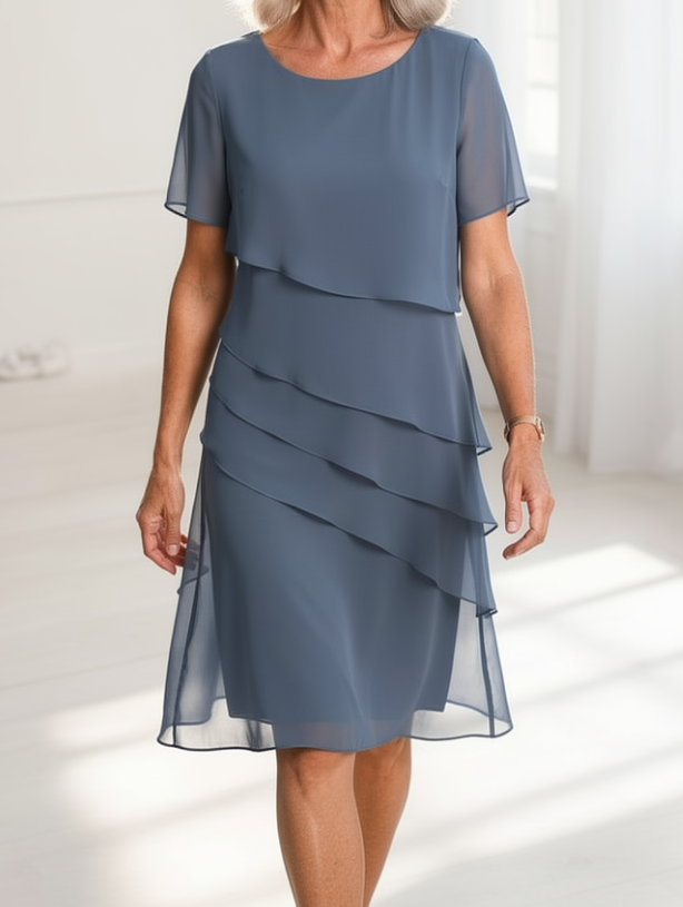 Linda | Elegante Abito con Volant