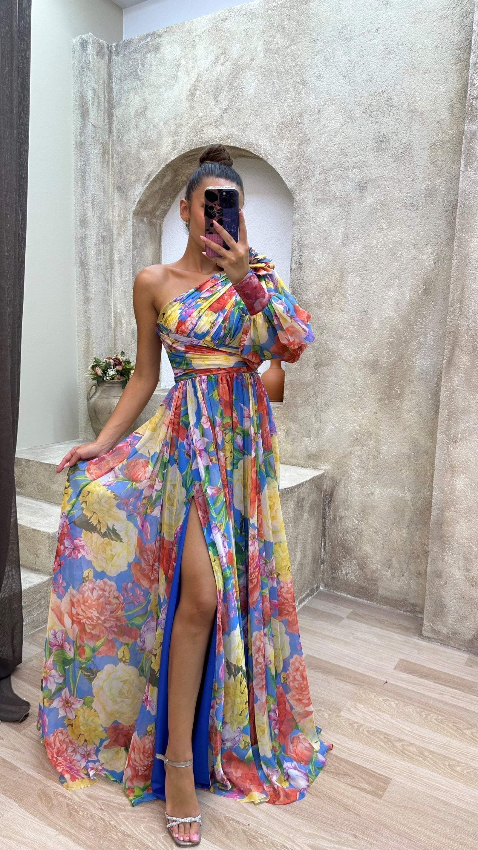 Evelyn™ | Drama Blossom Dress