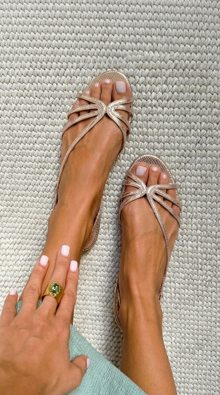 Sandali Metalizzati: Eleganza e Comfort in Ogni Passo