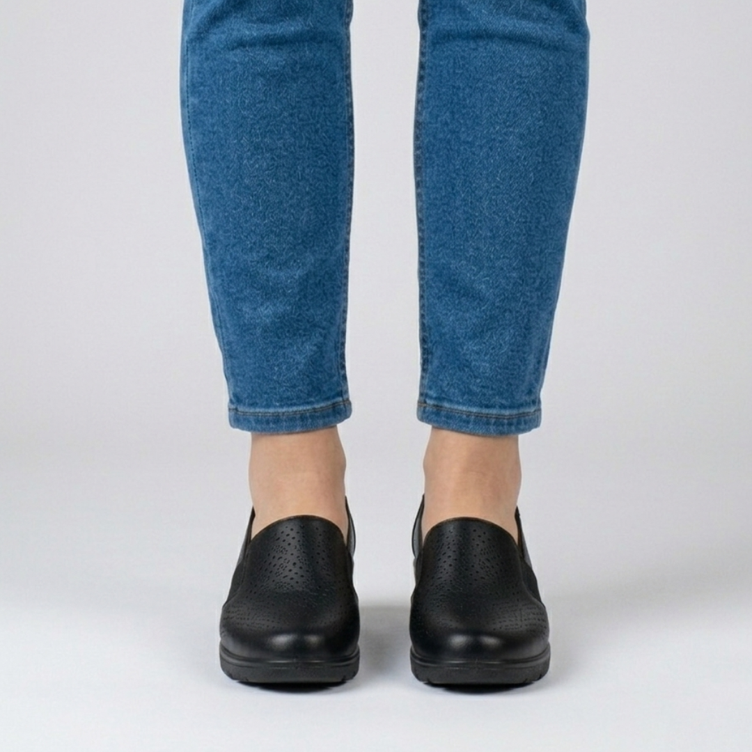 Alexandra - Mocassino comodo Donna con zeppa