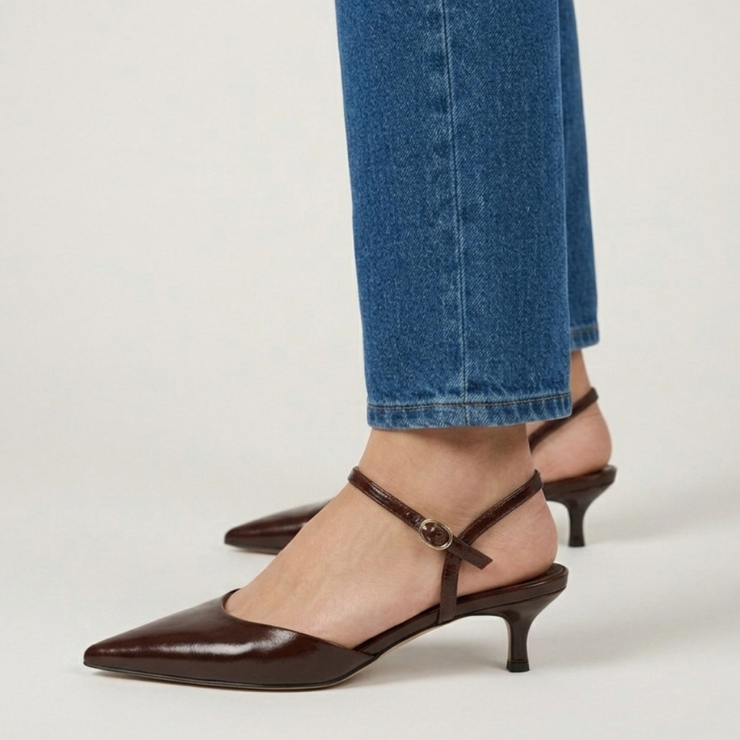 Clelia - Decollette comoda Donna con tacco
