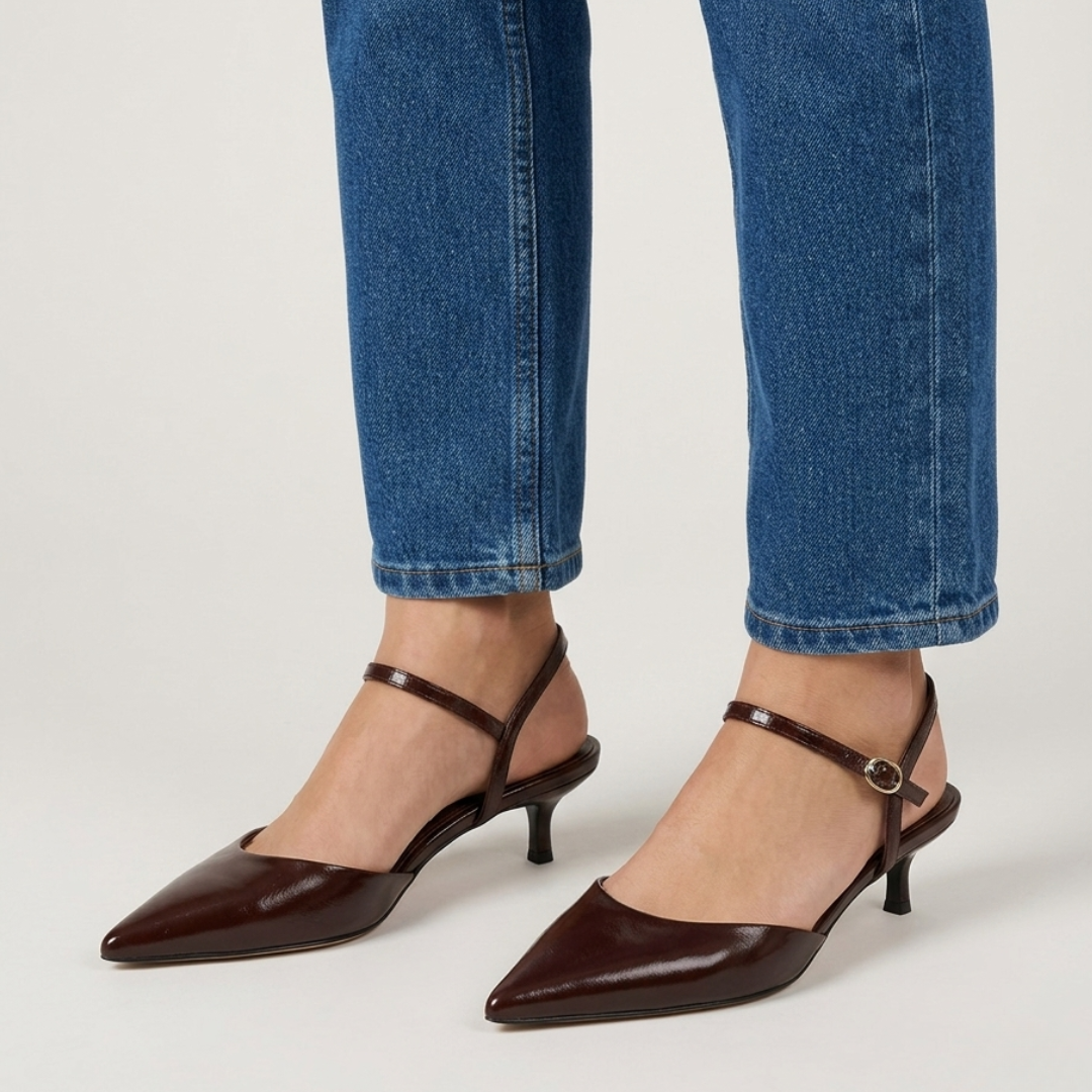 Clelia - Decollette comoda Donna con tacco