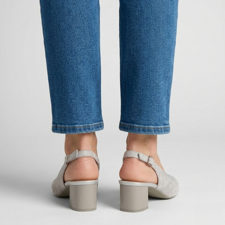 Emi - Sandalo comoda Donna con tacco