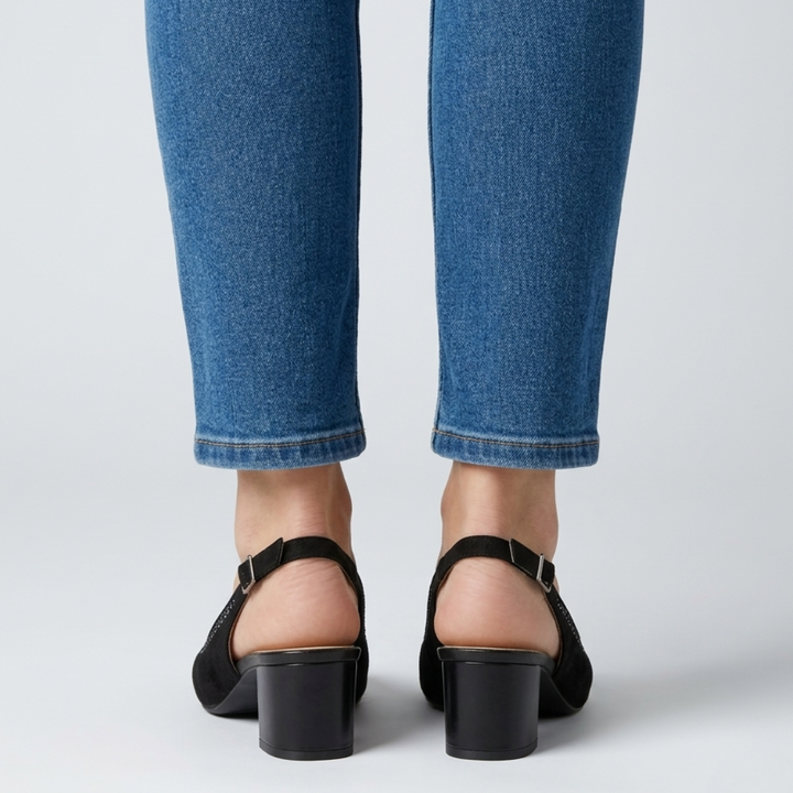 Emi - Sandalo comoda Donna con tacco
