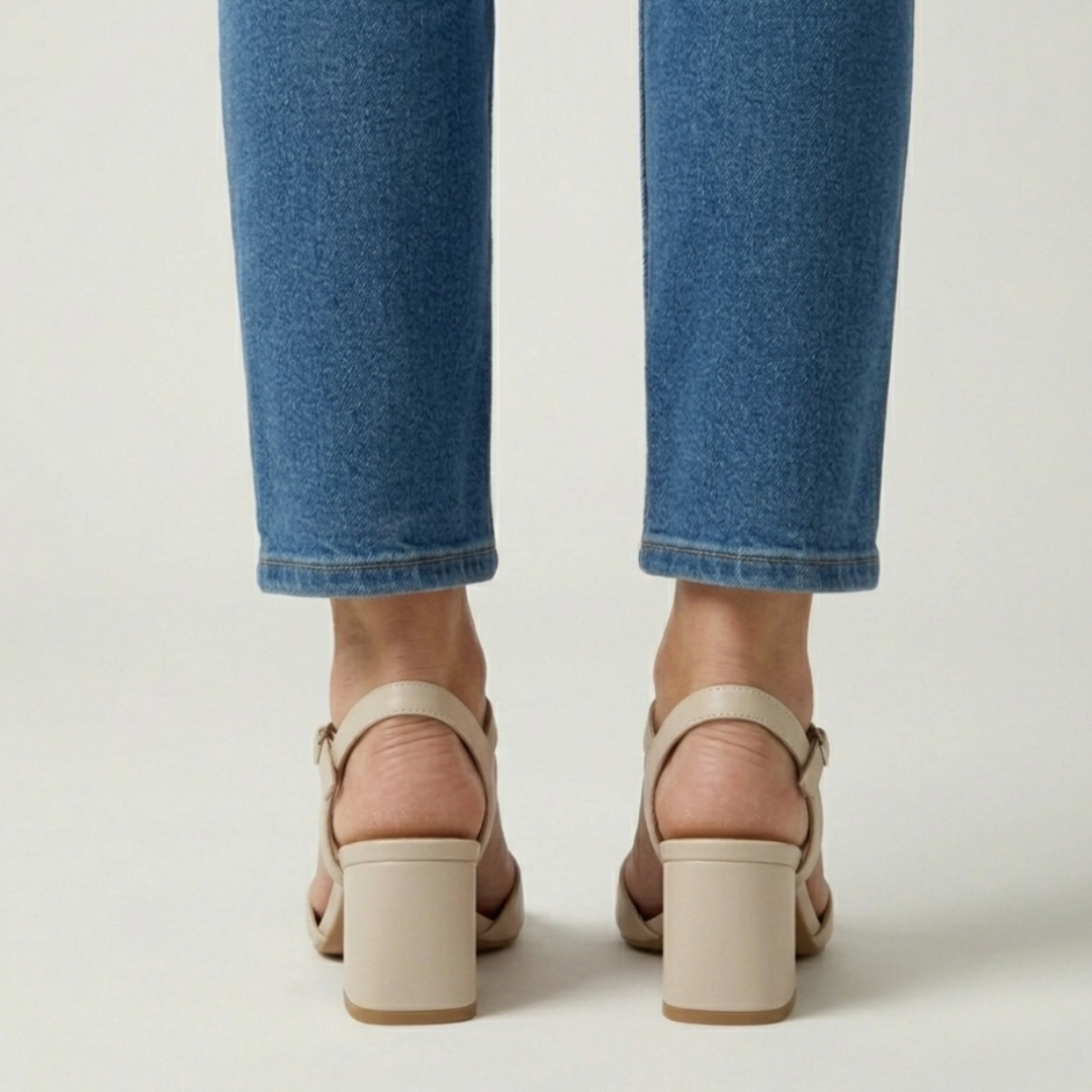 Marzia - Sandalo comoda Donna con tacco