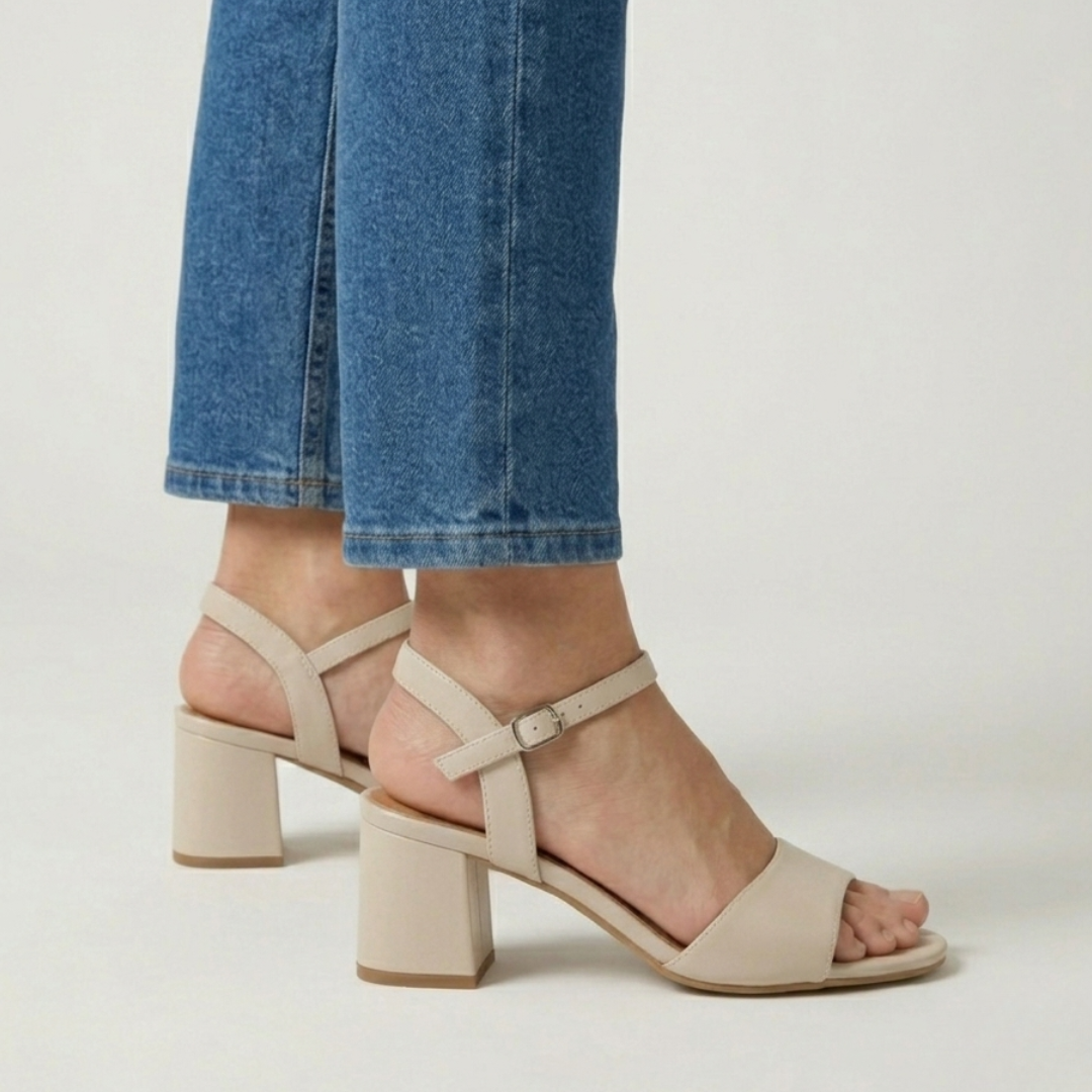 Marzia - Sandalo comoda Donna con tacco