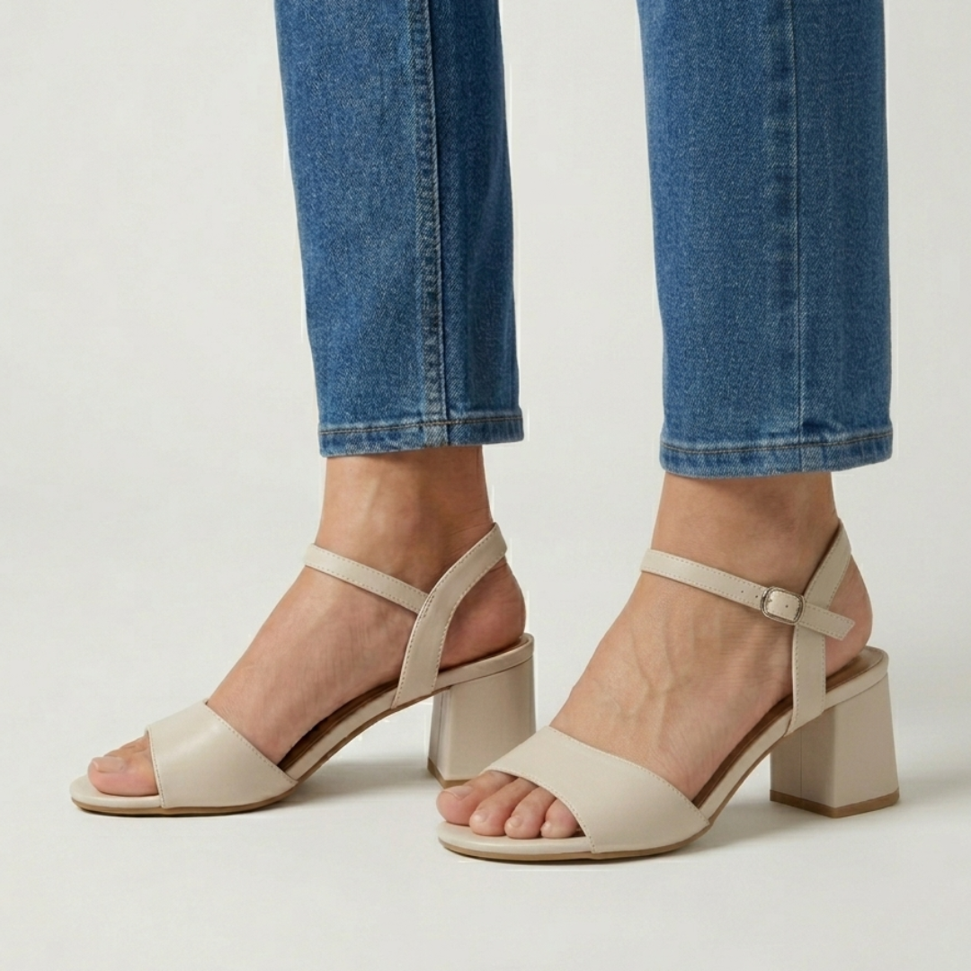 Marzia - Sandalo comoda Donna con tacco