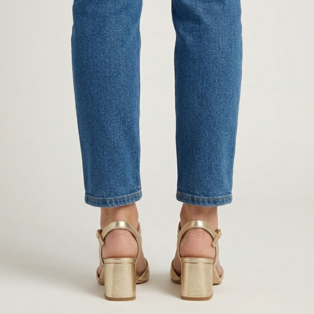 Marzia - Sandalo comoda Donna con tacco