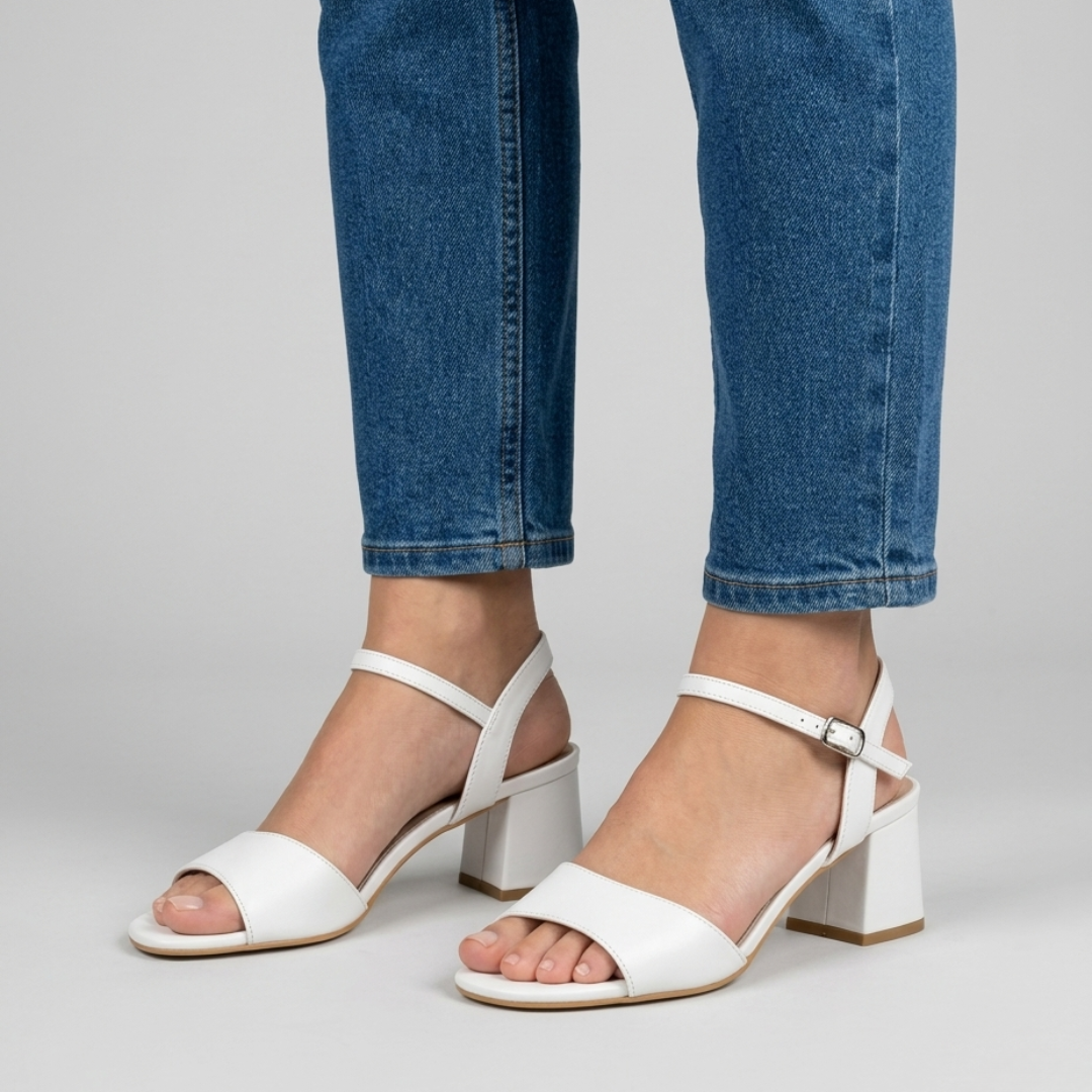 Marzia - Sandalo comoda Donna con tacco