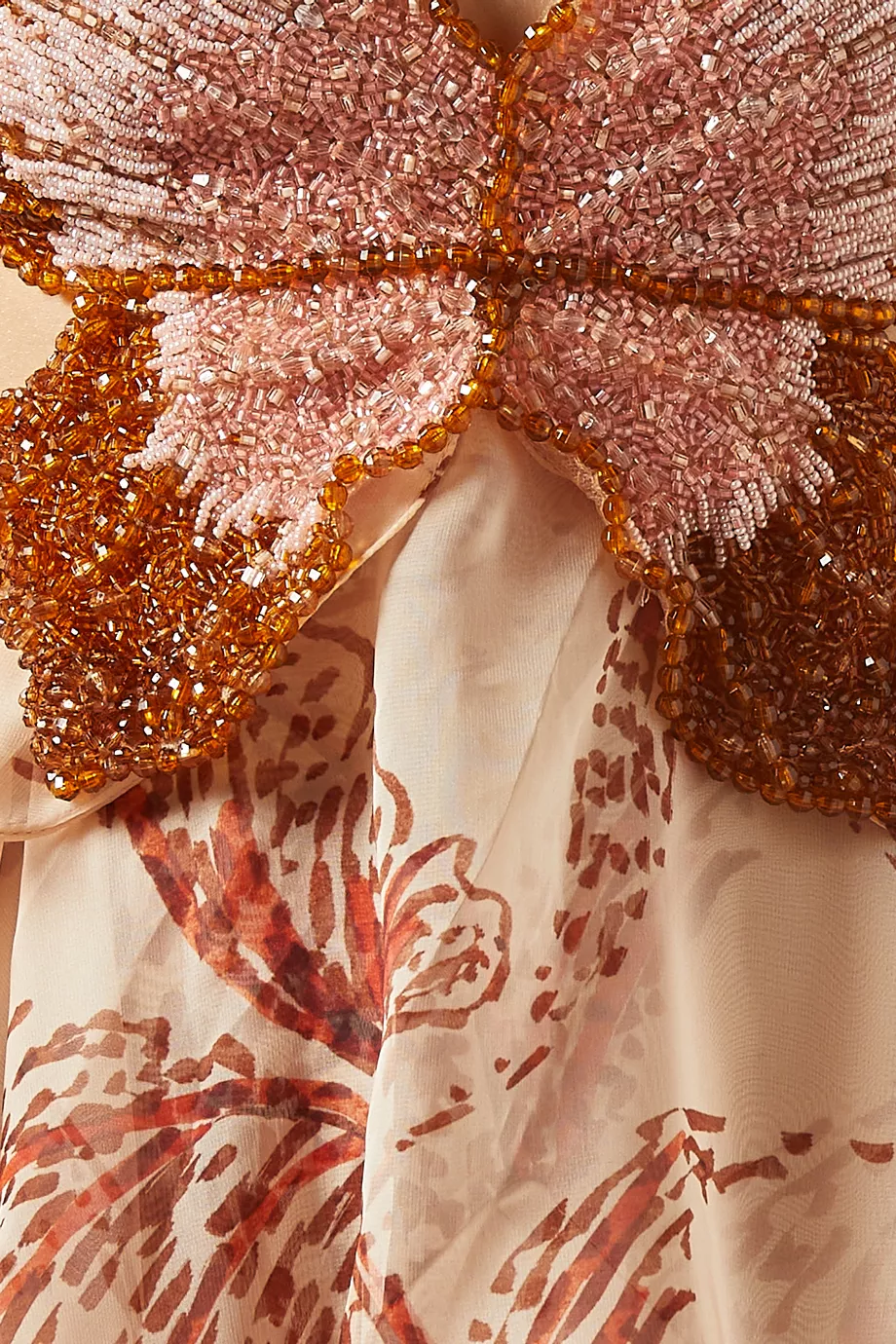 Maxi Dress with Signature Bow Tie