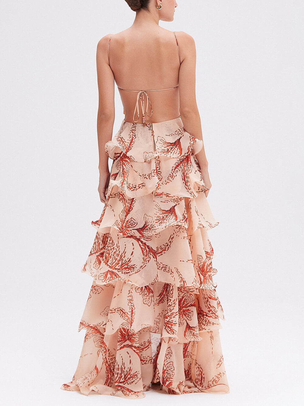 Maxi Dress with Signature Bow Tie