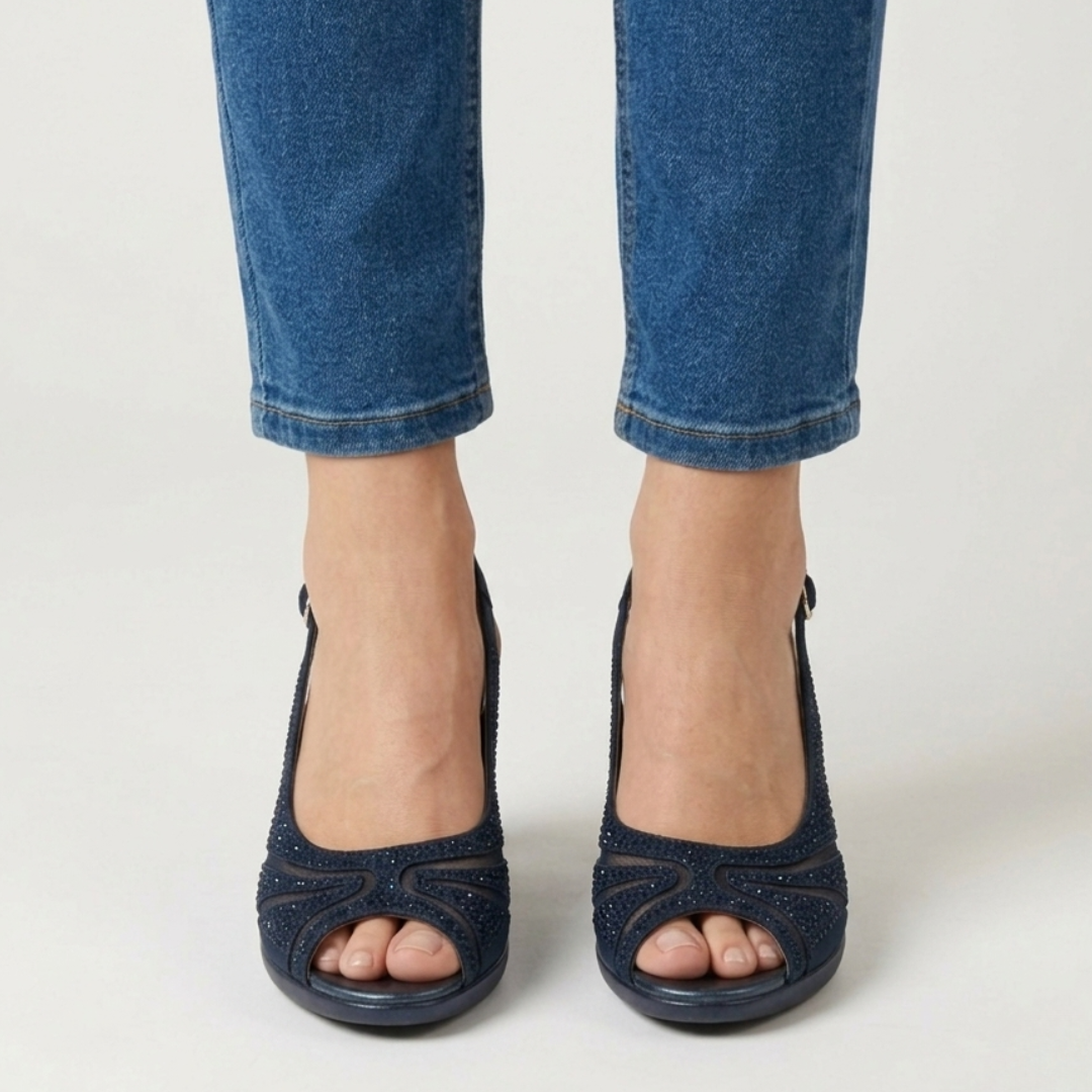 Nami - Sandalo comoda Donna con tacco