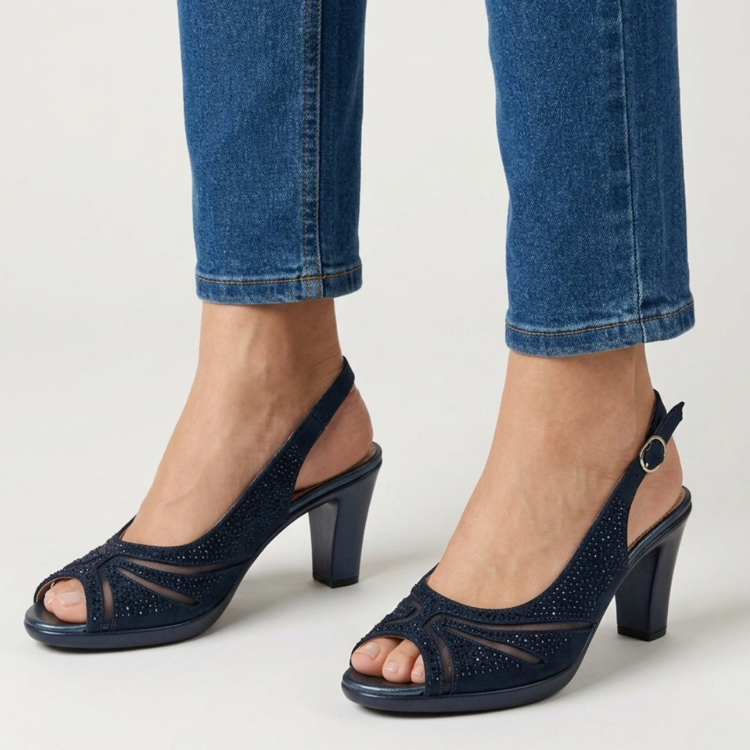 Nami - Sandalo comoda Donna con tacco