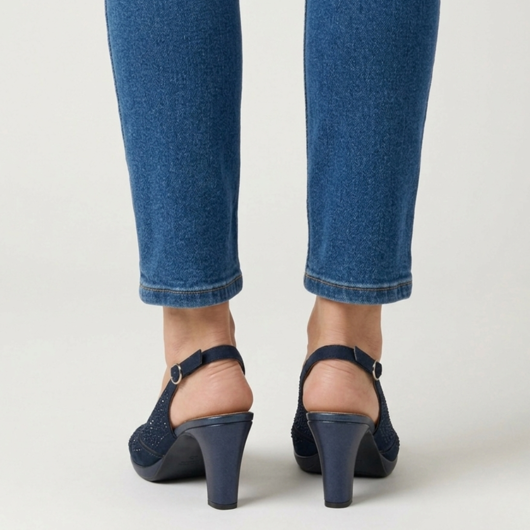 Nami - Sandalo comoda Donna con tacco