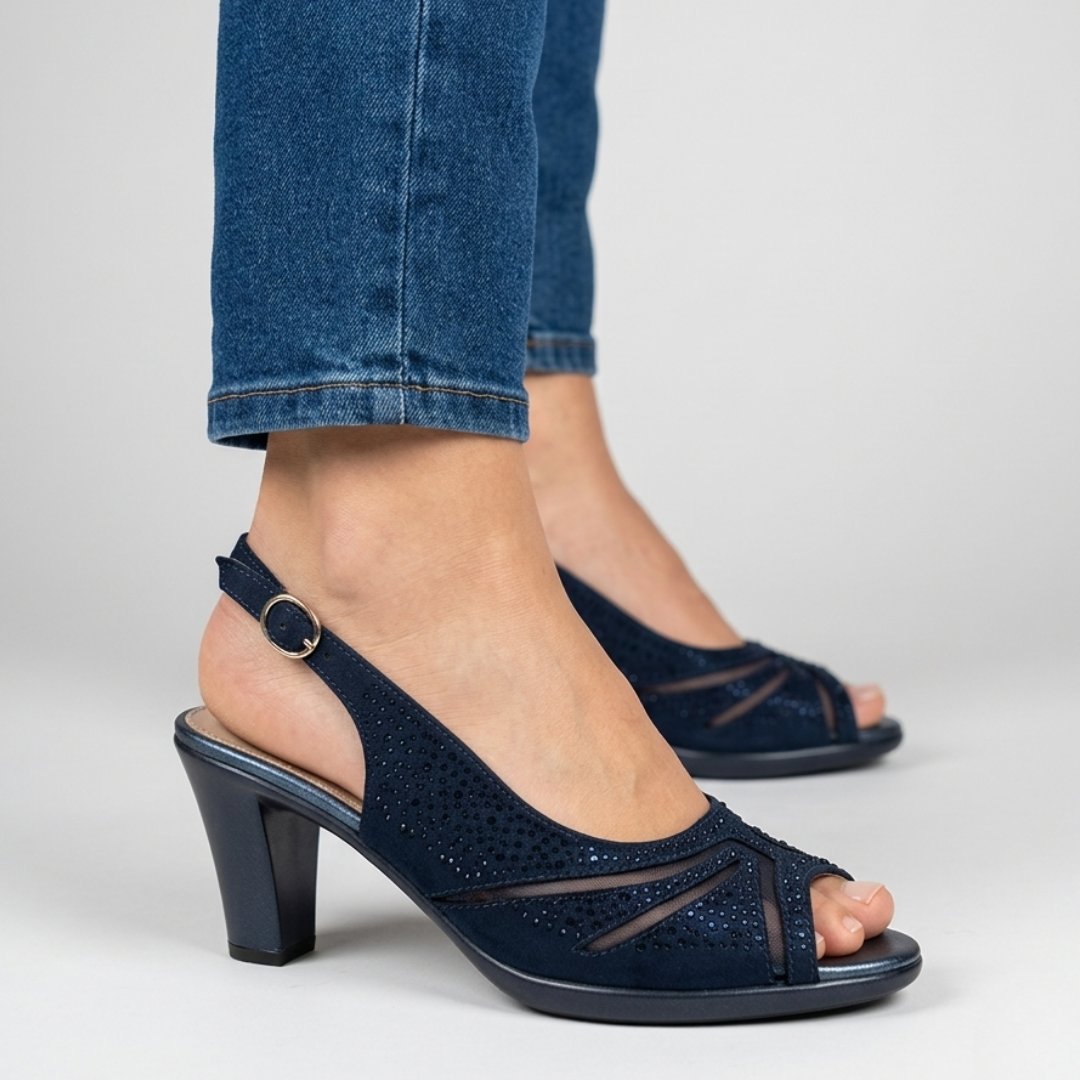 Nami - Sandalo comoda Donna con tacco