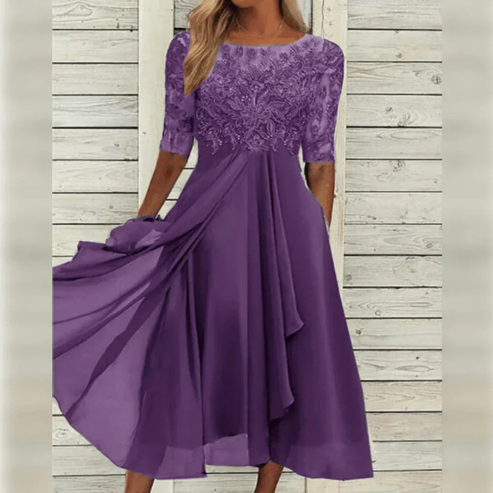 Abito Elegante in Pizzo Léa