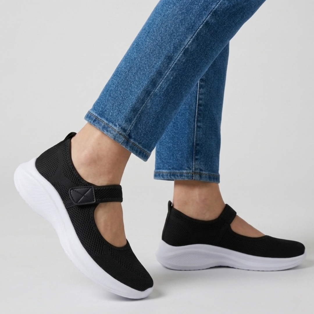 Nicole - Sandalo comodo donna con strappo