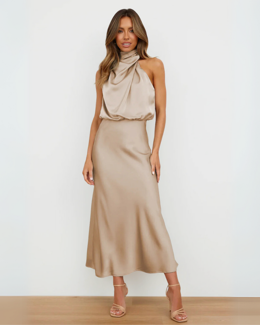 Violet™ | Draped Sahara Dress