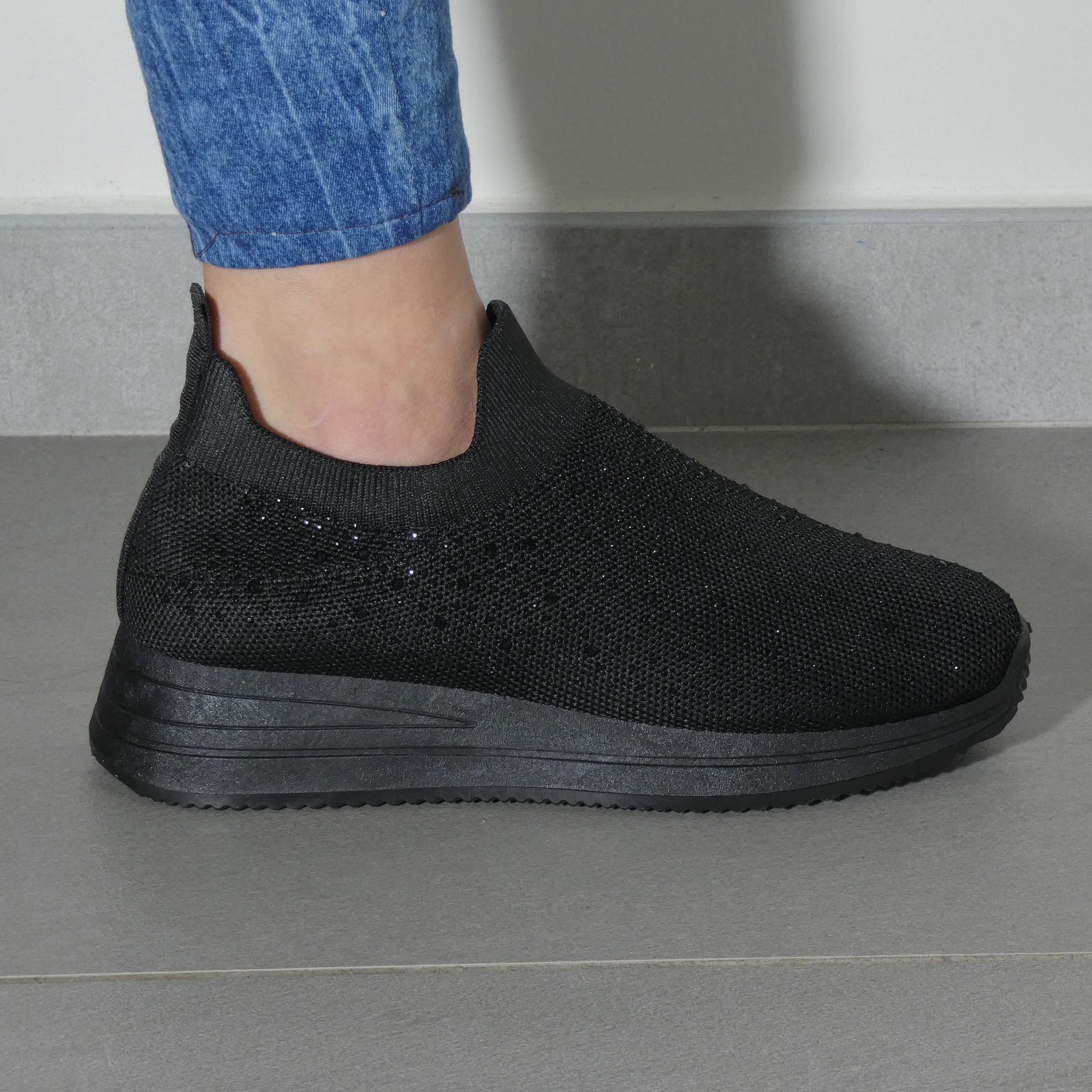 Silvia - Sneakers con Strass
