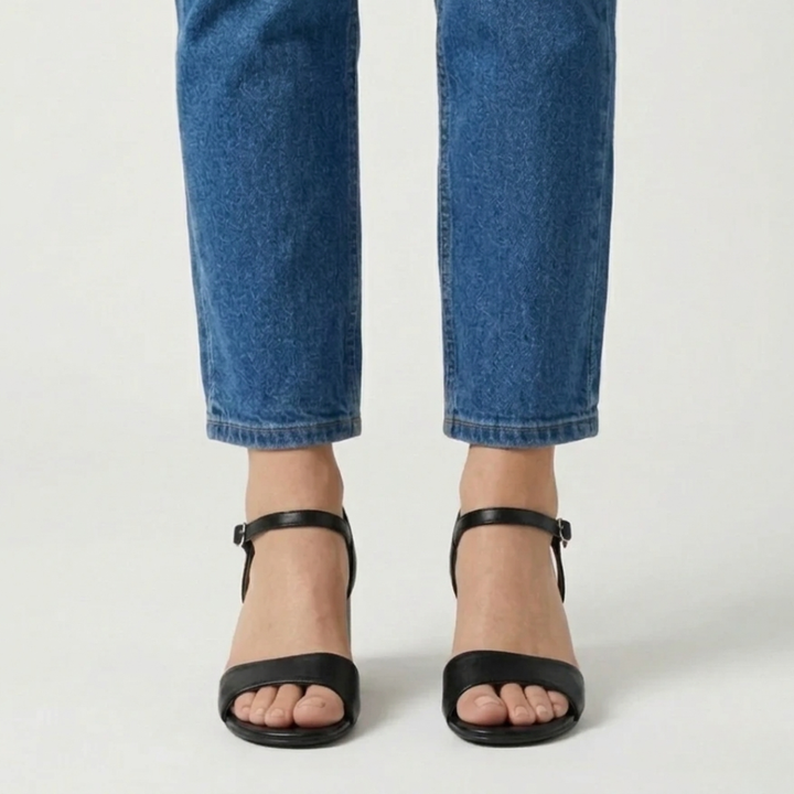 Marzia - Sandalo comoda Donna con tacco
