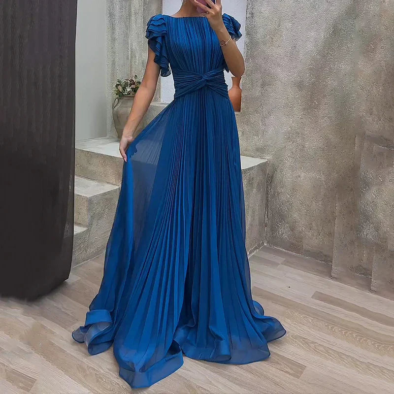 Abigail™ | Abito da Sera Plissettato Elegante
