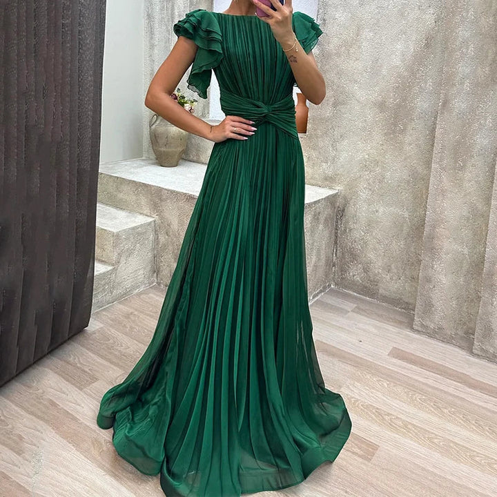 Abigail™ | Abito da Sera Plissettato Elegante