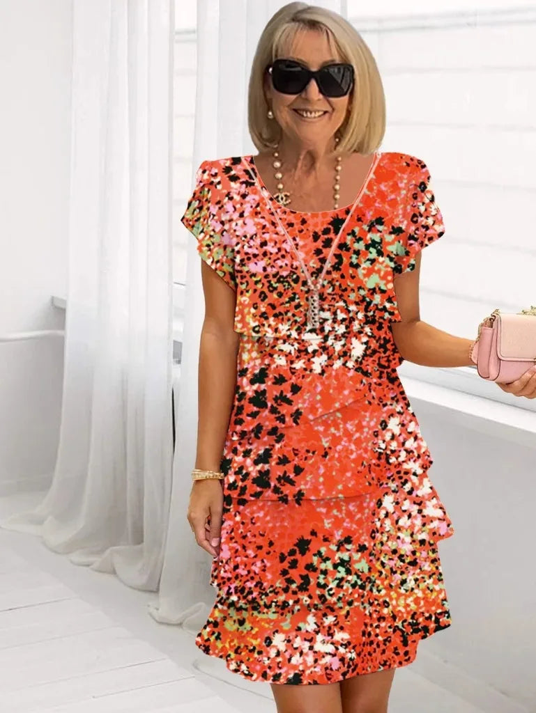 Clarissa | Abito Elegante con Volant