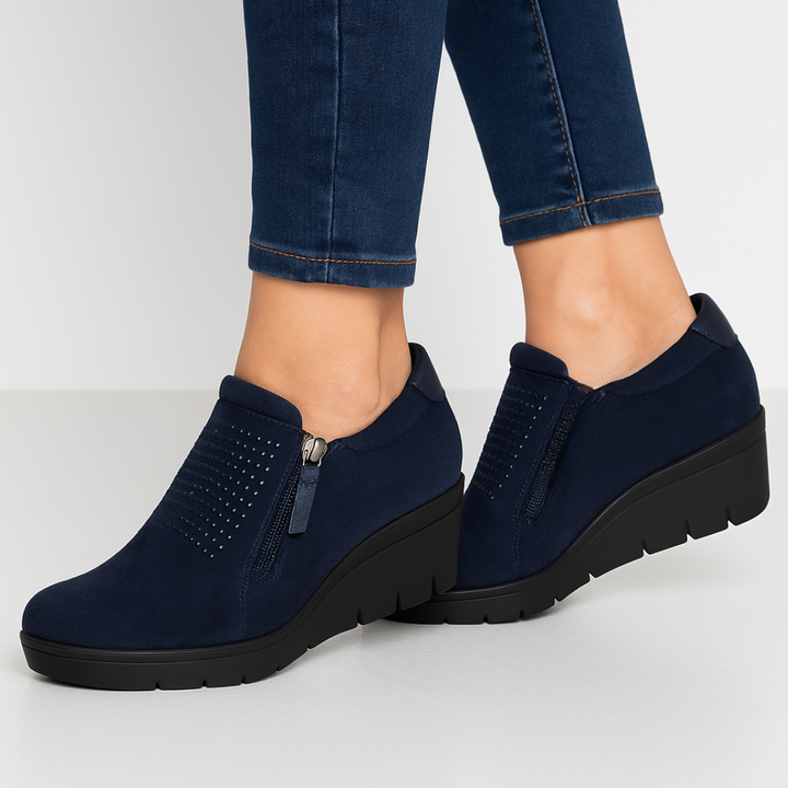 Danielle - Mocassino Comfort con zeppa
