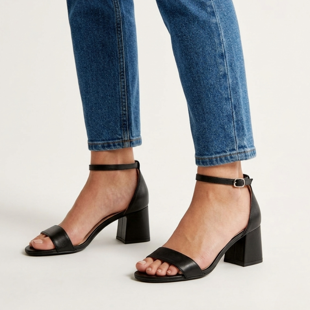 Vanda - Sandalo comoda Donna con tacco