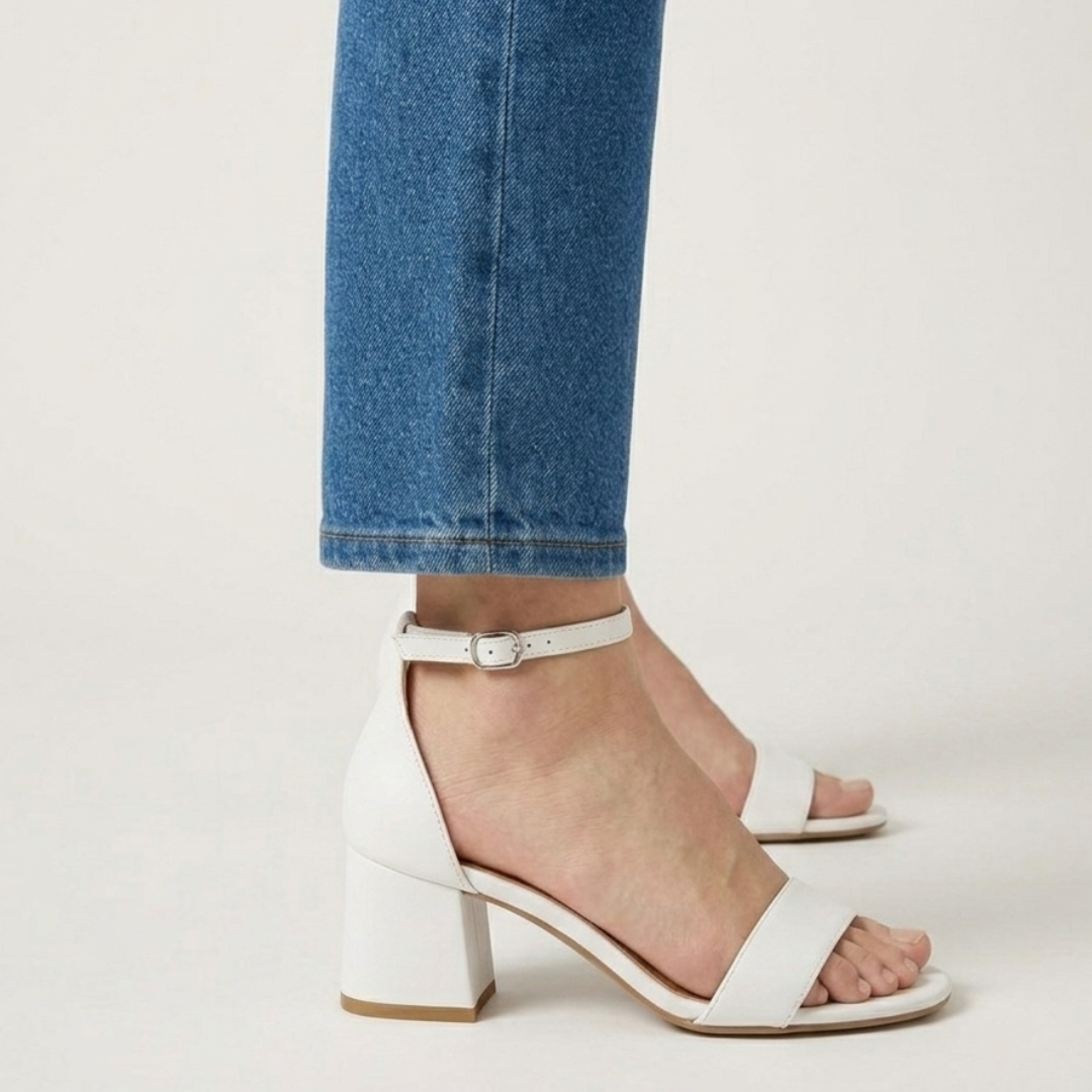 Vanda - Sandalo comoda Donna con tacco