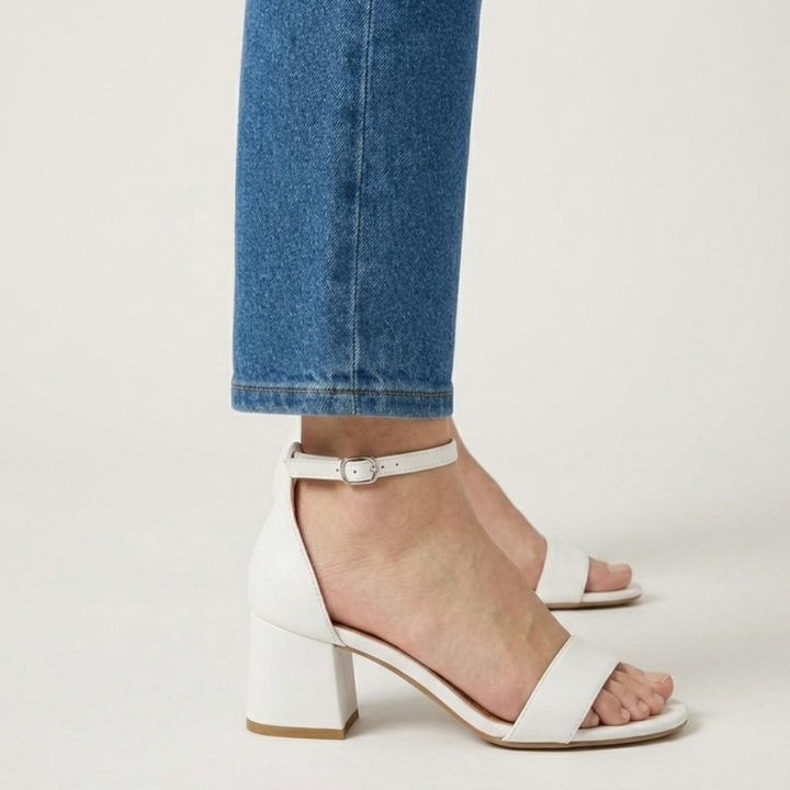 Vanda - Sandalo comoda Donna con tacco