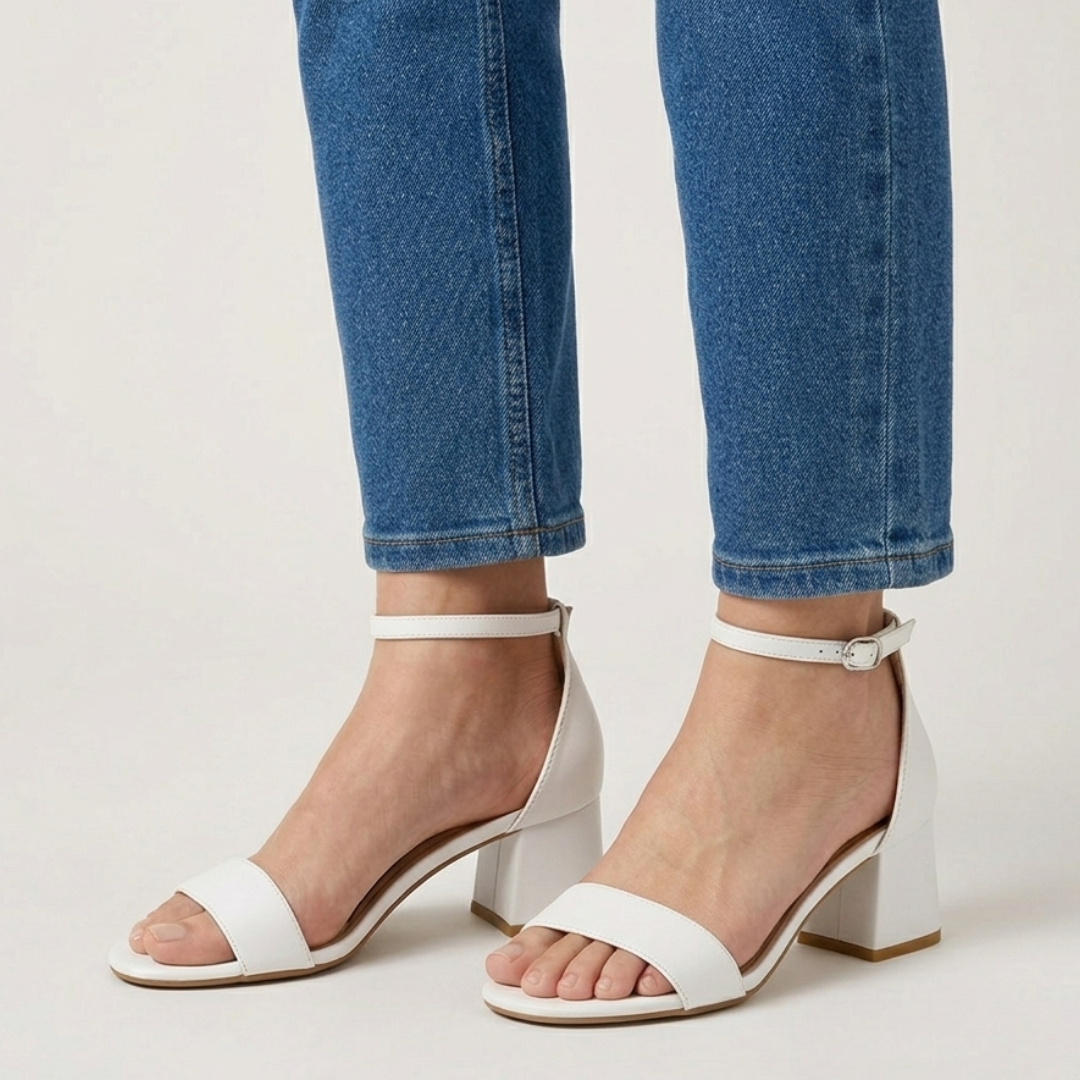 Vanda - Sandalo comoda Donna con tacco