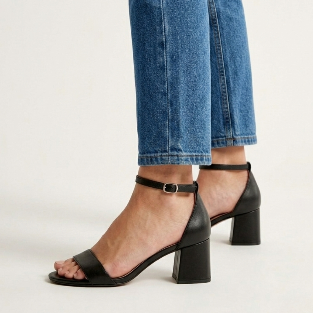 Vanda - Sandalo comoda Donna con tacco