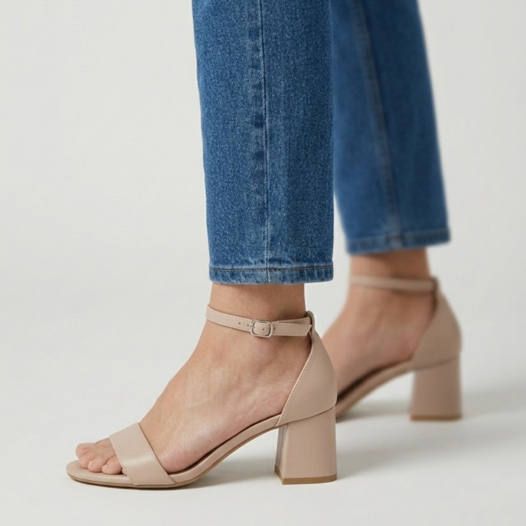 Vanda - Sandalo comoda Donna con tacco