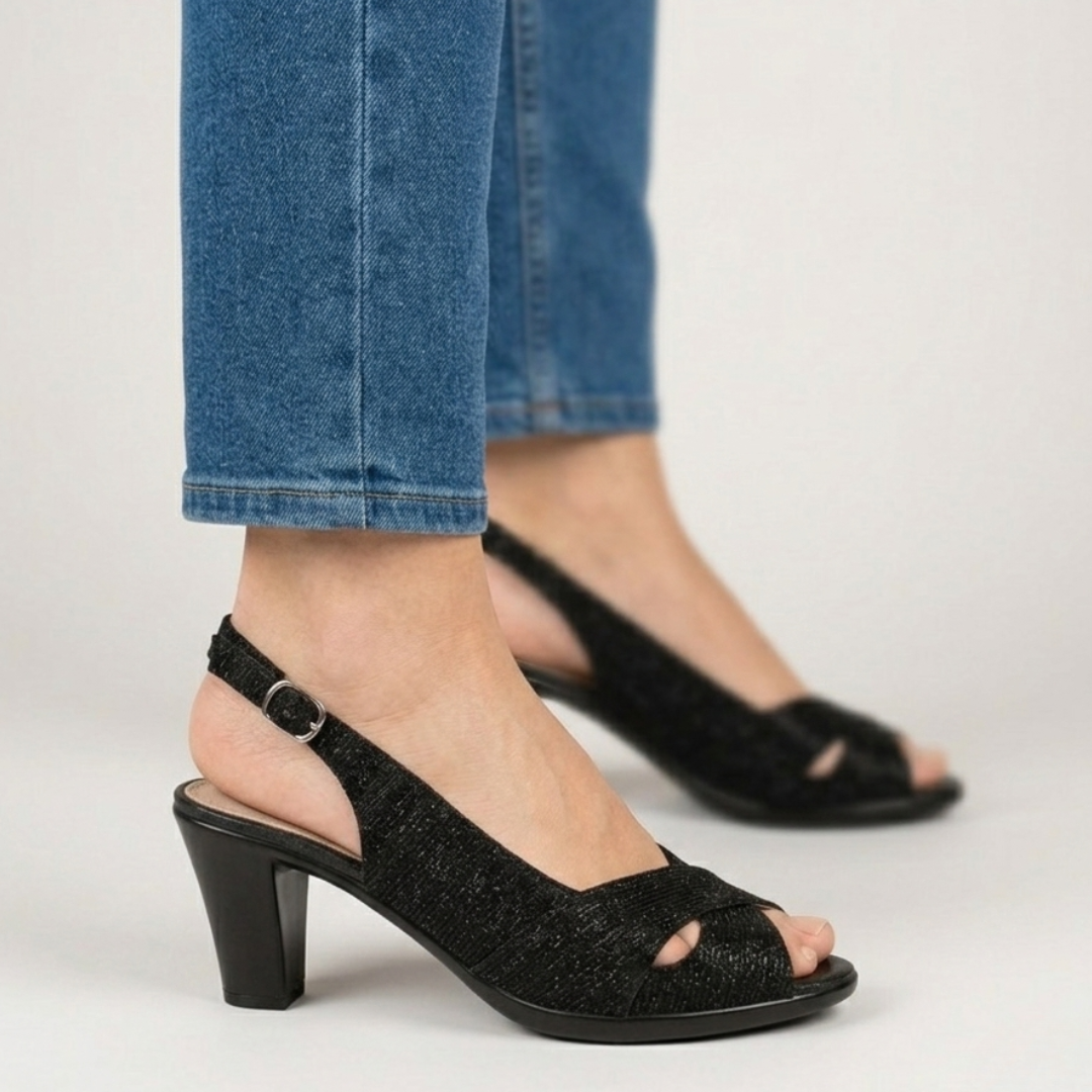 Zora - Sandalo comoda Donna con tacco