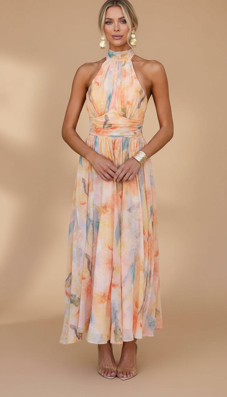 Ava™ | Maxi Dress with Print